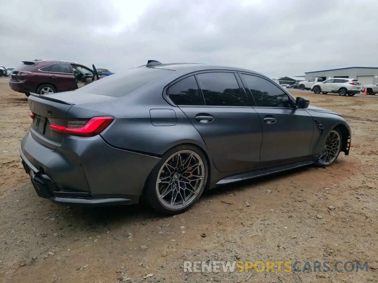 3 Photograph of a damaged car WBS33AY04MFL54422 BMW M3 2021