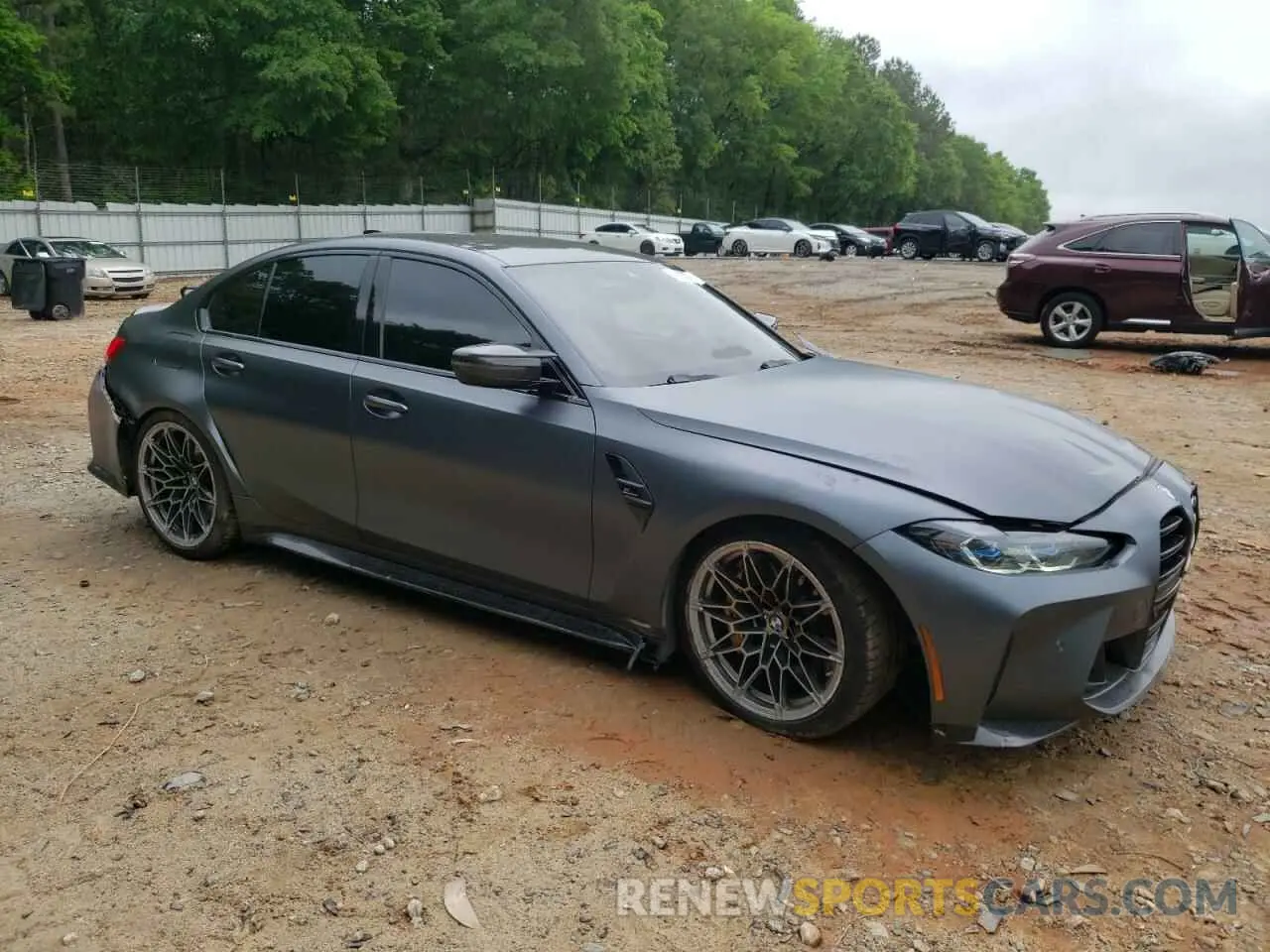 4 Photograph of a damaged car WBS33AY04MFL54422 BMW M3 2021