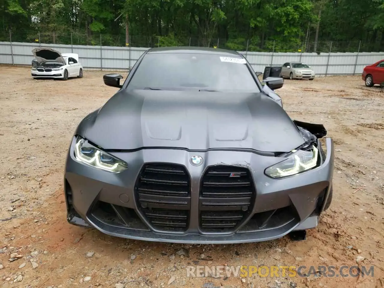 5 Photograph of a damaged car WBS33AY04MFL54422 BMW M3 2021