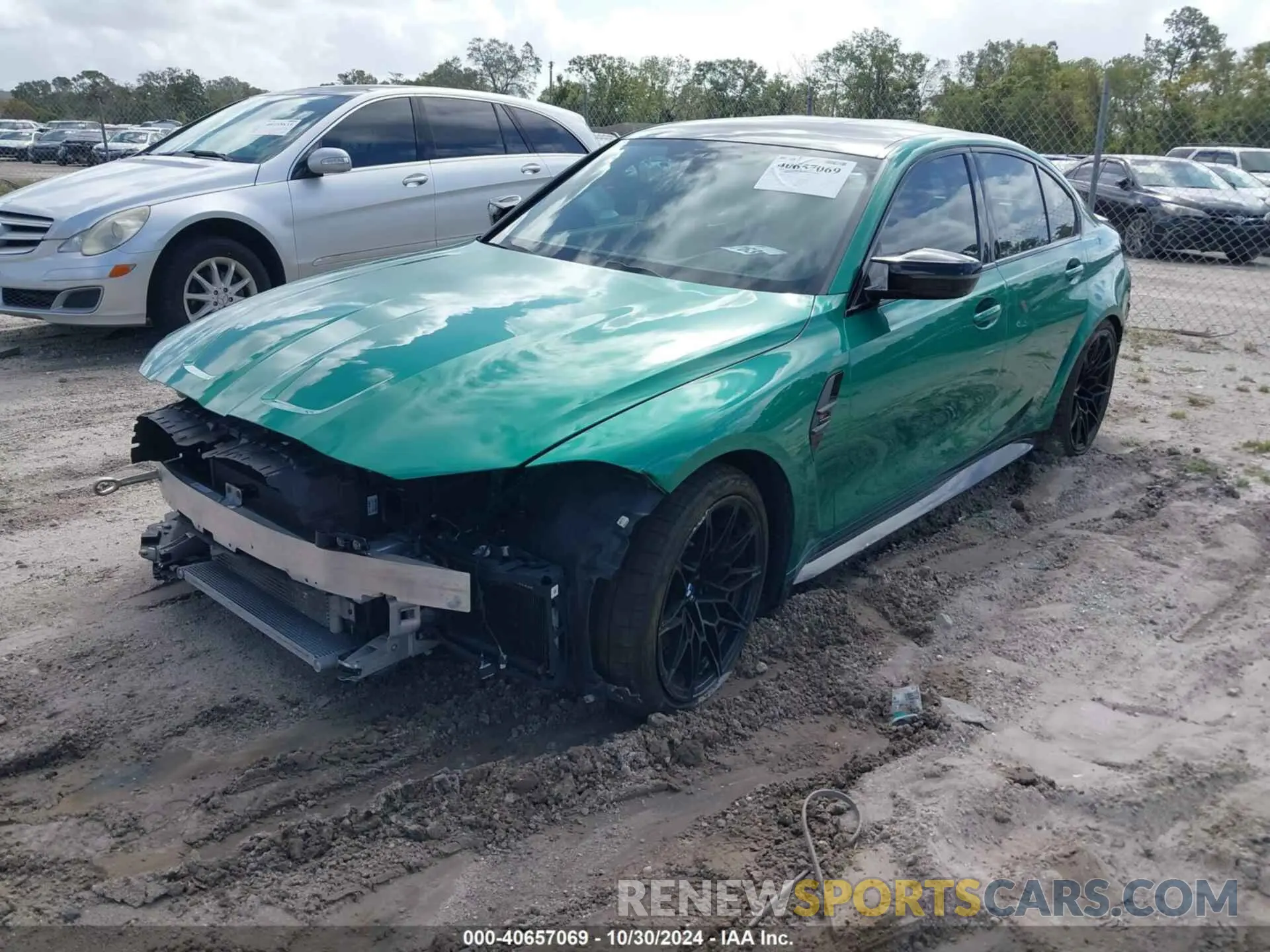 2 Photograph of a damaged car WBS33AY05MFL27102 BMW M3 2021
