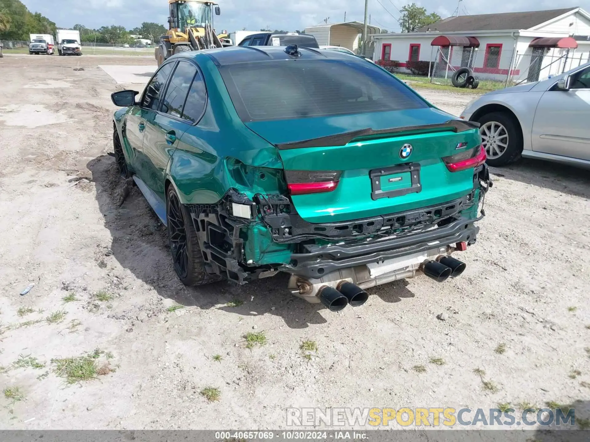 3 Photograph of a damaged car WBS33AY05MFL27102 BMW M3 2021