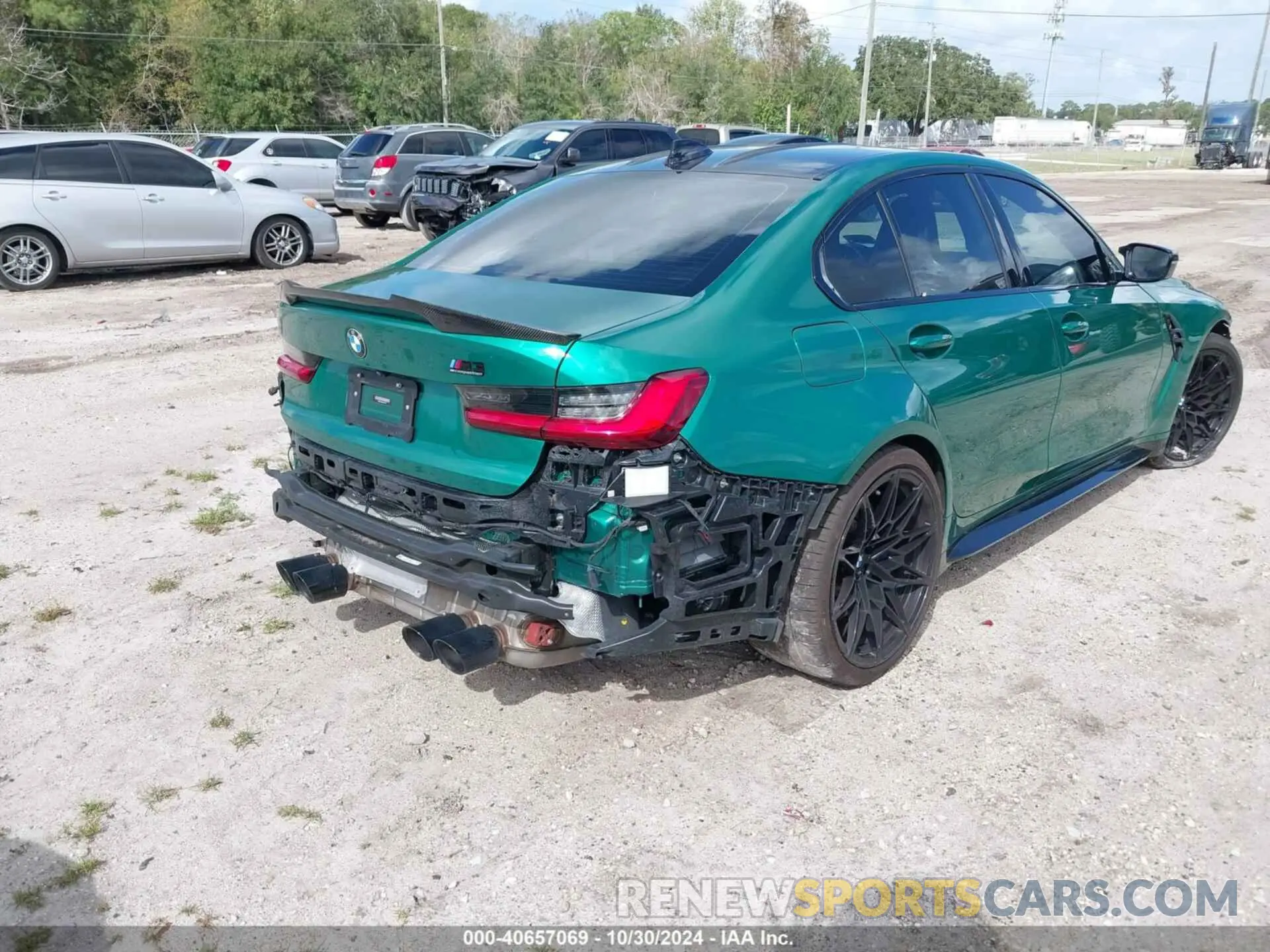 4 Photograph of a damaged car WBS33AY05MFL27102 BMW M3 2021