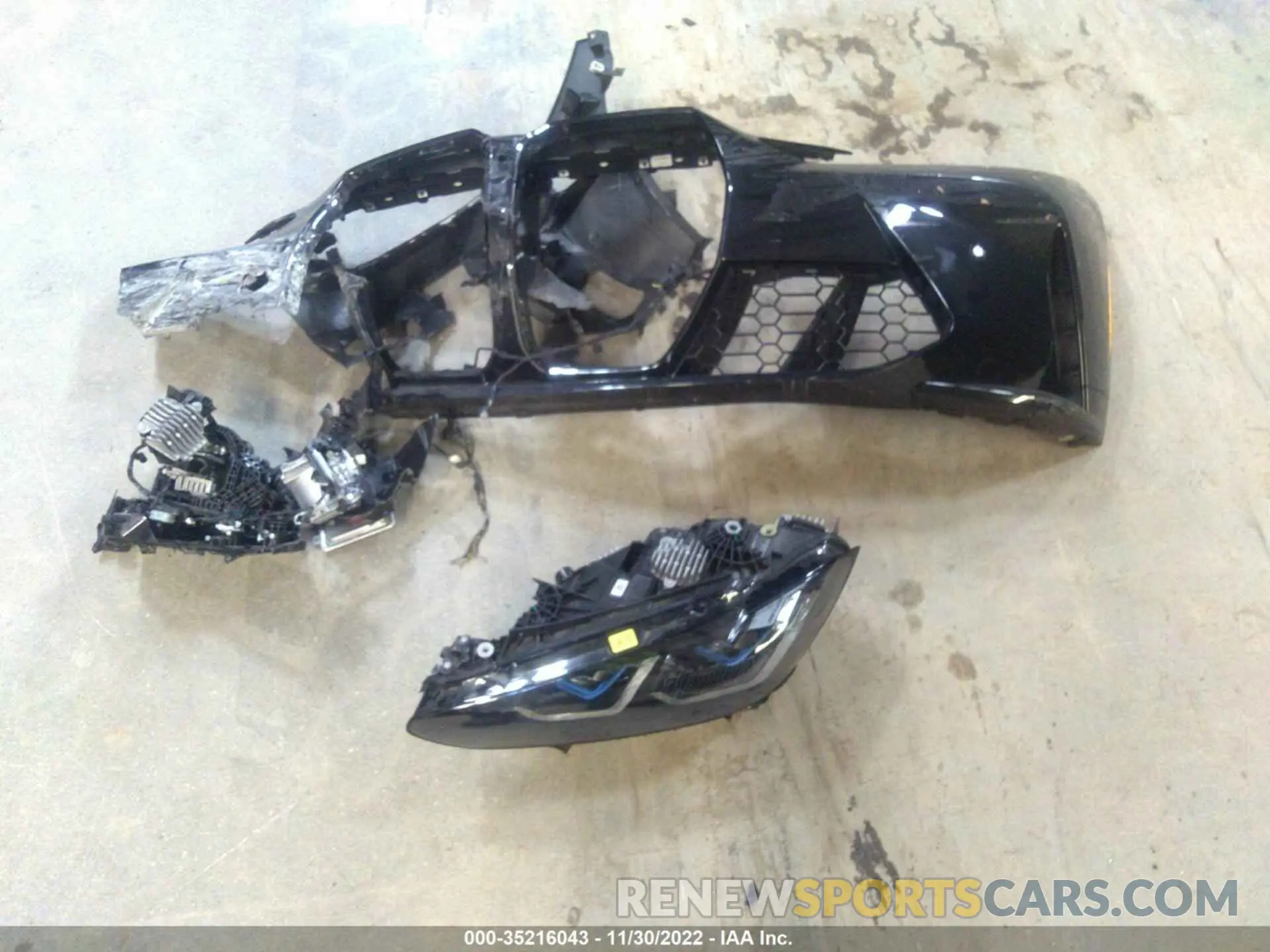 12 Photograph of a damaged car WBS33AY06MFK84096 BMW M3 2021