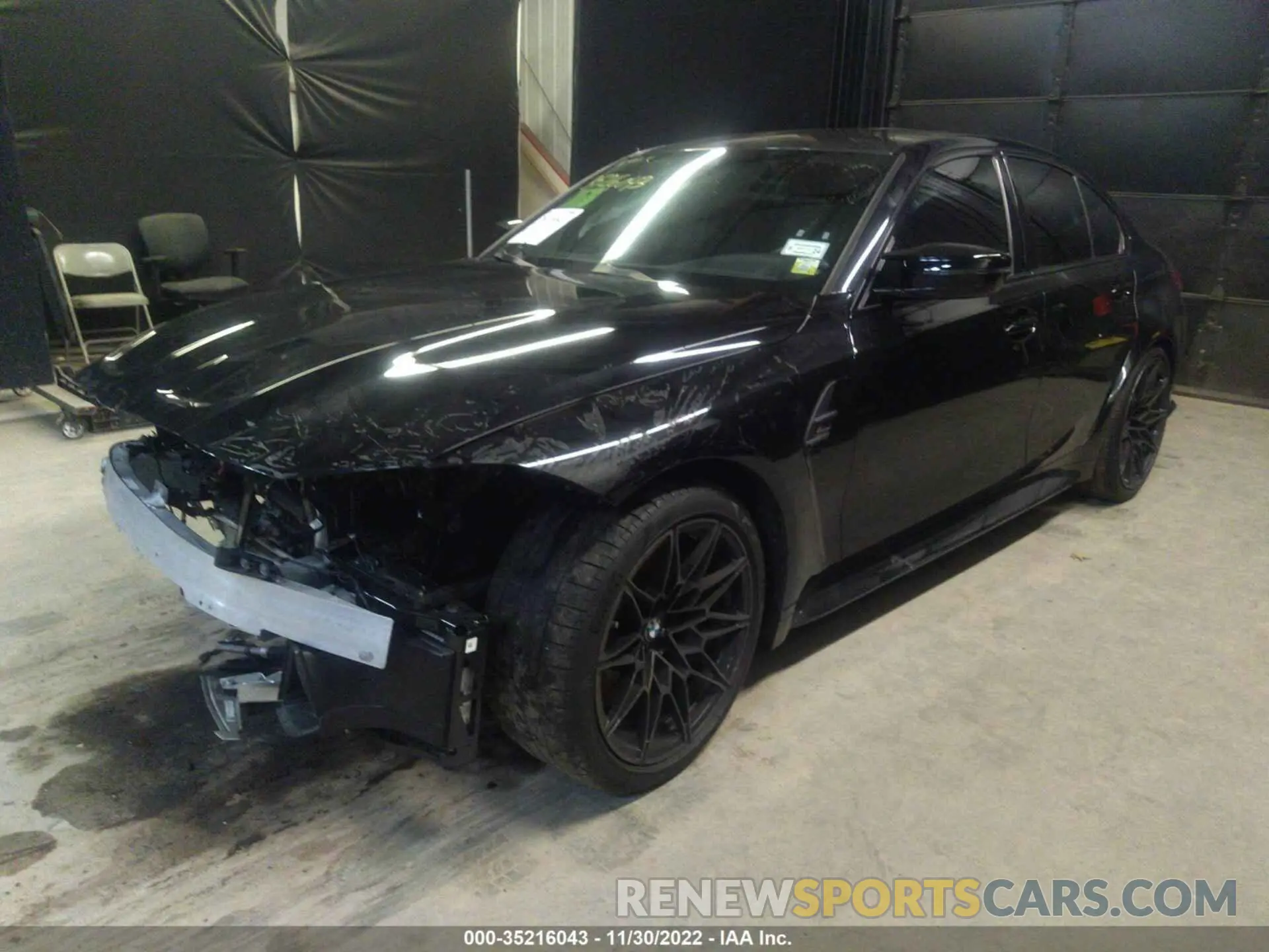 2 Photograph of a damaged car WBS33AY06MFK84096 BMW M3 2021