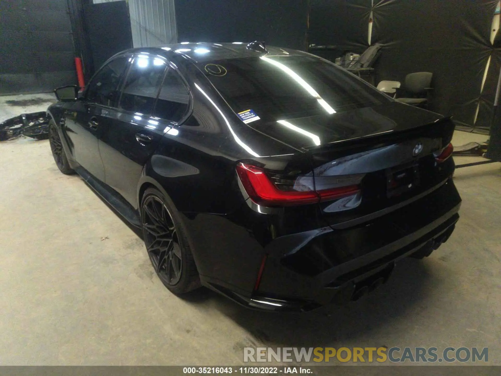 3 Photograph of a damaged car WBS33AY06MFK84096 BMW M3 2021