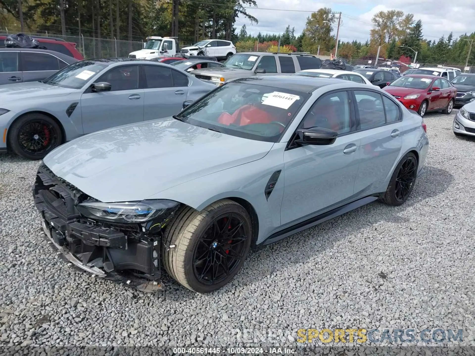 2 Photograph of a damaged car WBS33AY06MFL19364 BMW M3 2021