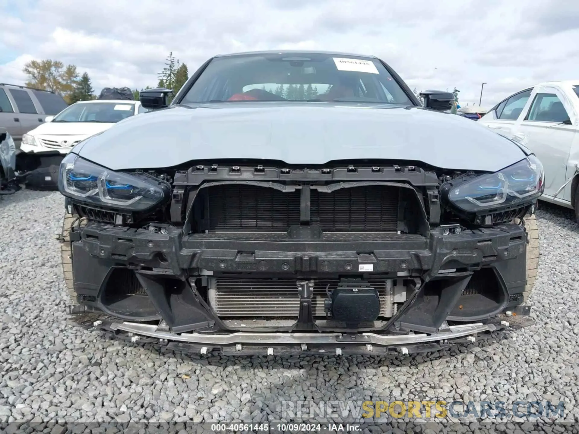 6 Photograph of a damaged car WBS33AY06MFL19364 BMW M3 2021