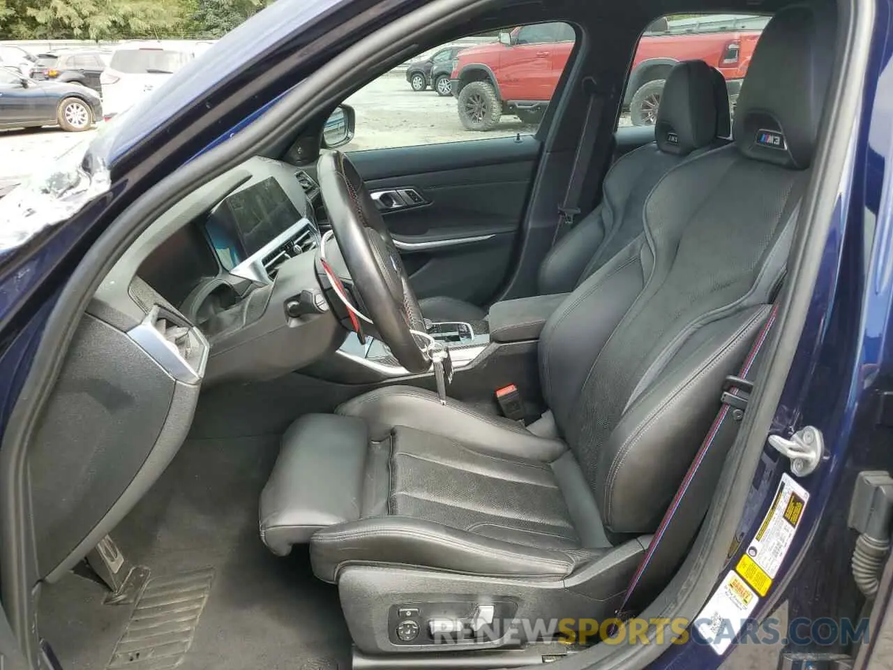 7 Photograph of a damaged car WBS33AY06MFL29800 BMW M3 2021