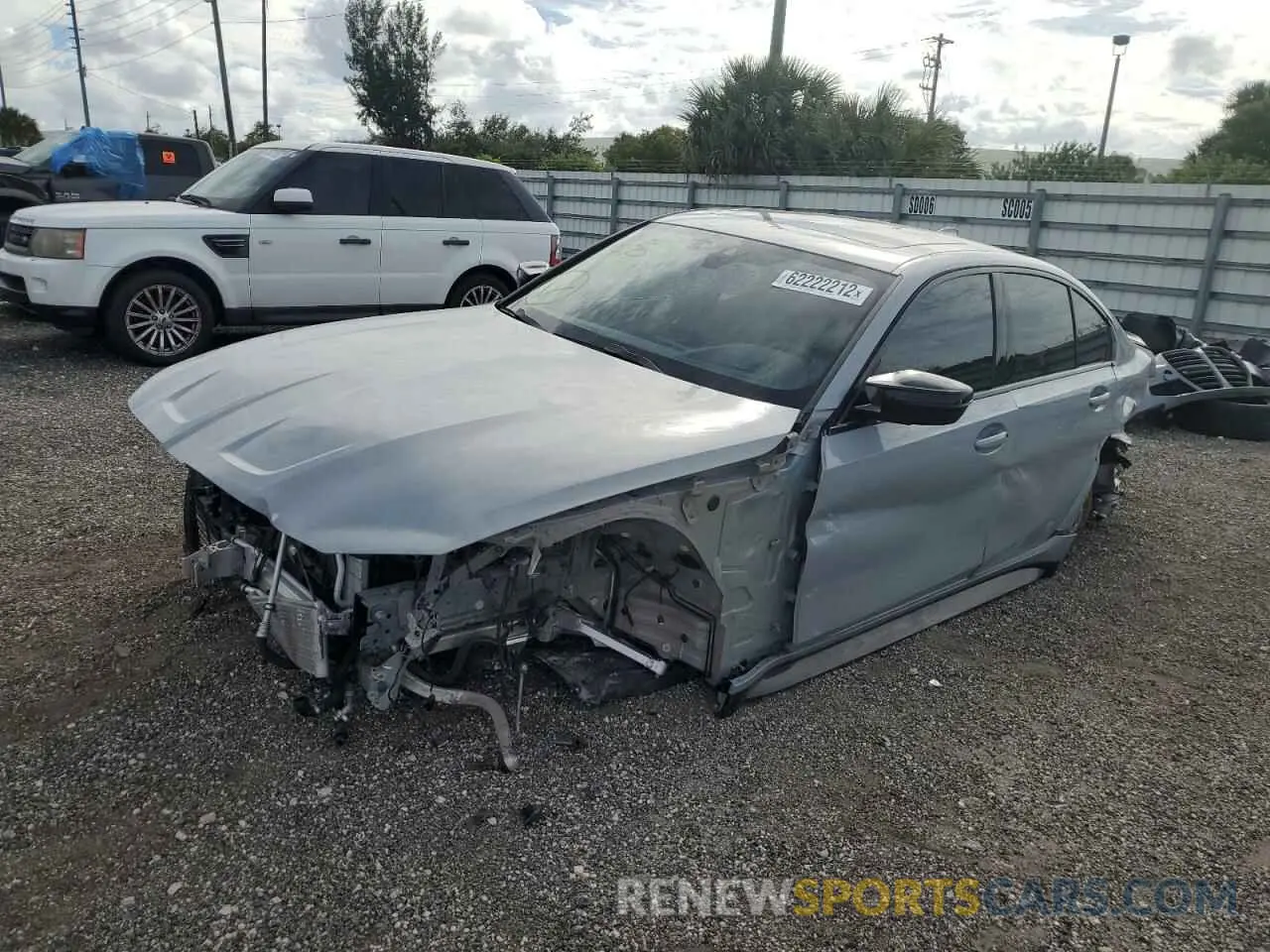 2 Photograph of a damaged car WBS33AY06MFL51389 BMW M3 2021