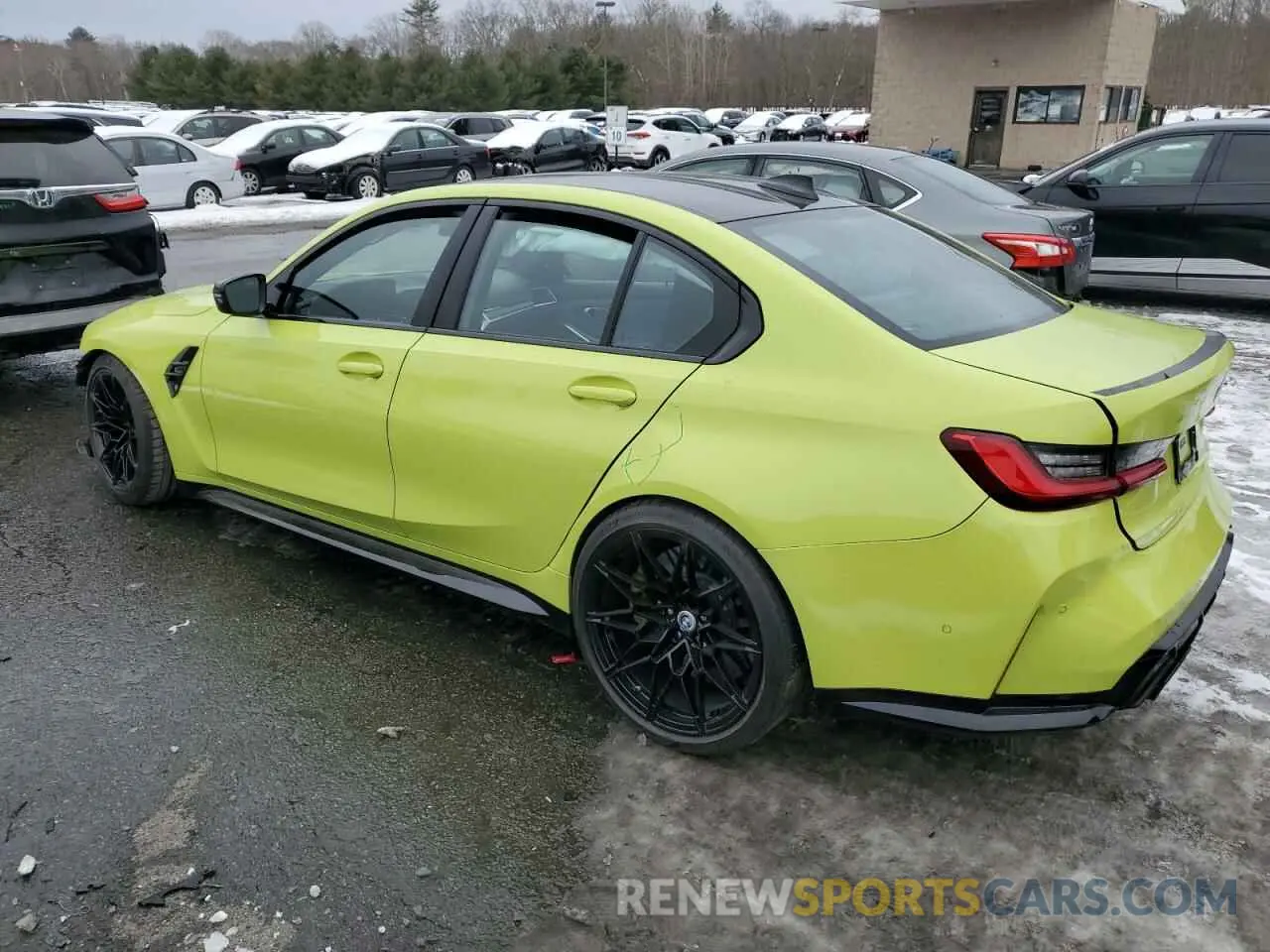 2 Photograph of a damaged car WBS33AY07MFK56940 BMW M3 2021