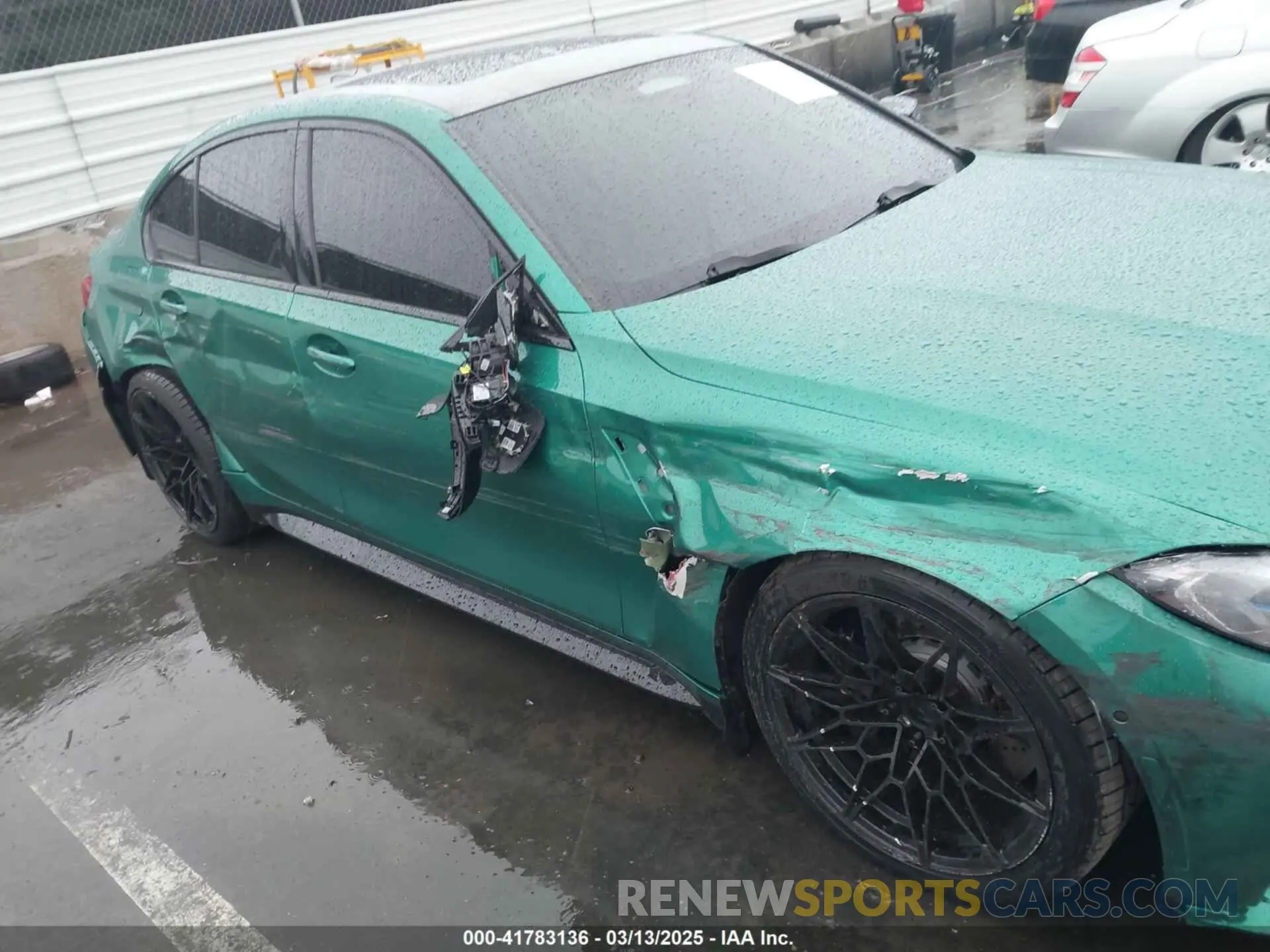 6 Photograph of a damaged car WBS33AY07MFL02329 BMW M3 2021