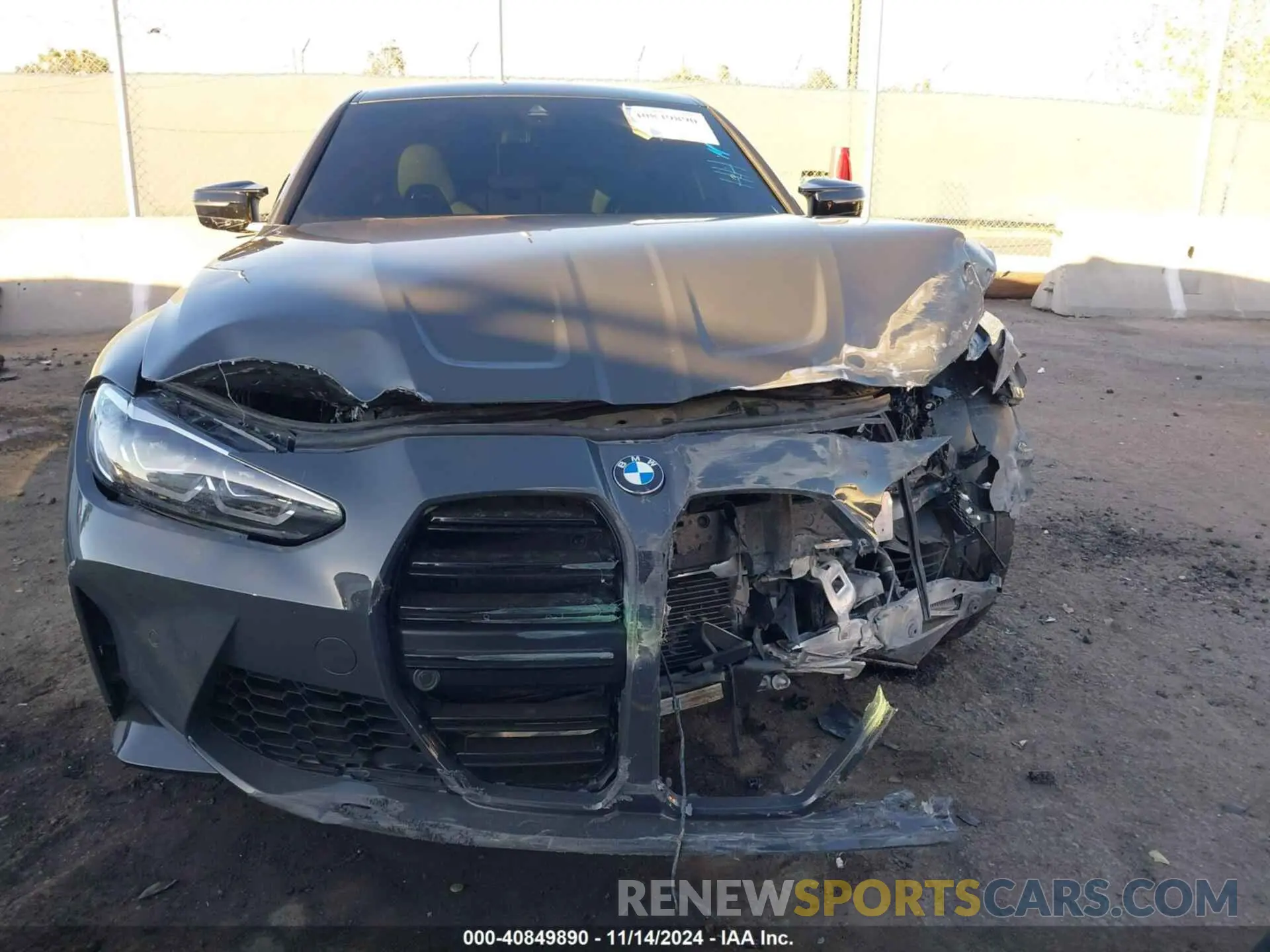 11 Photograph of a damaged car WBS33AY09MFK83914 BMW M3 2021
