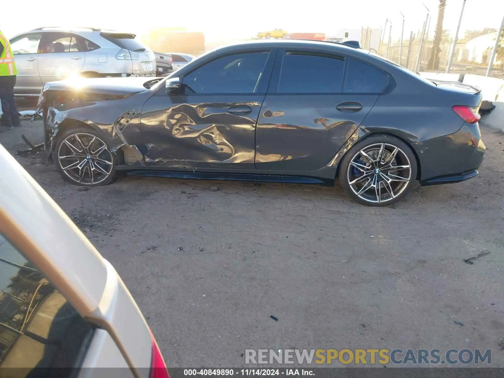 13 Photograph of a damaged car WBS33AY09MFK83914 BMW M3 2021