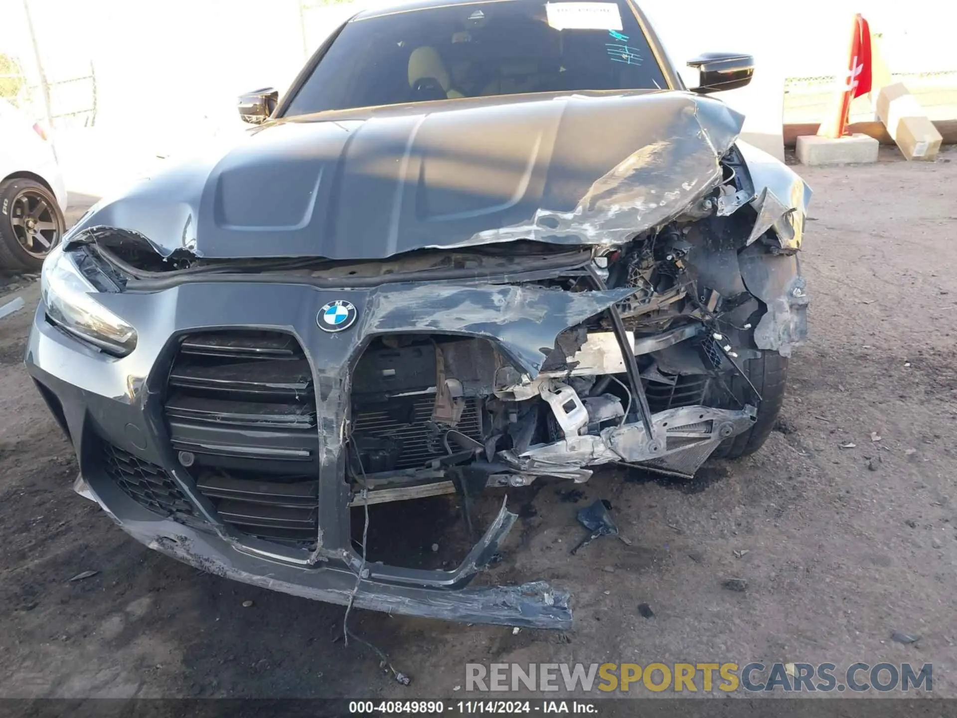 6 Photograph of a damaged car WBS33AY09MFK83914 BMW M3 2021