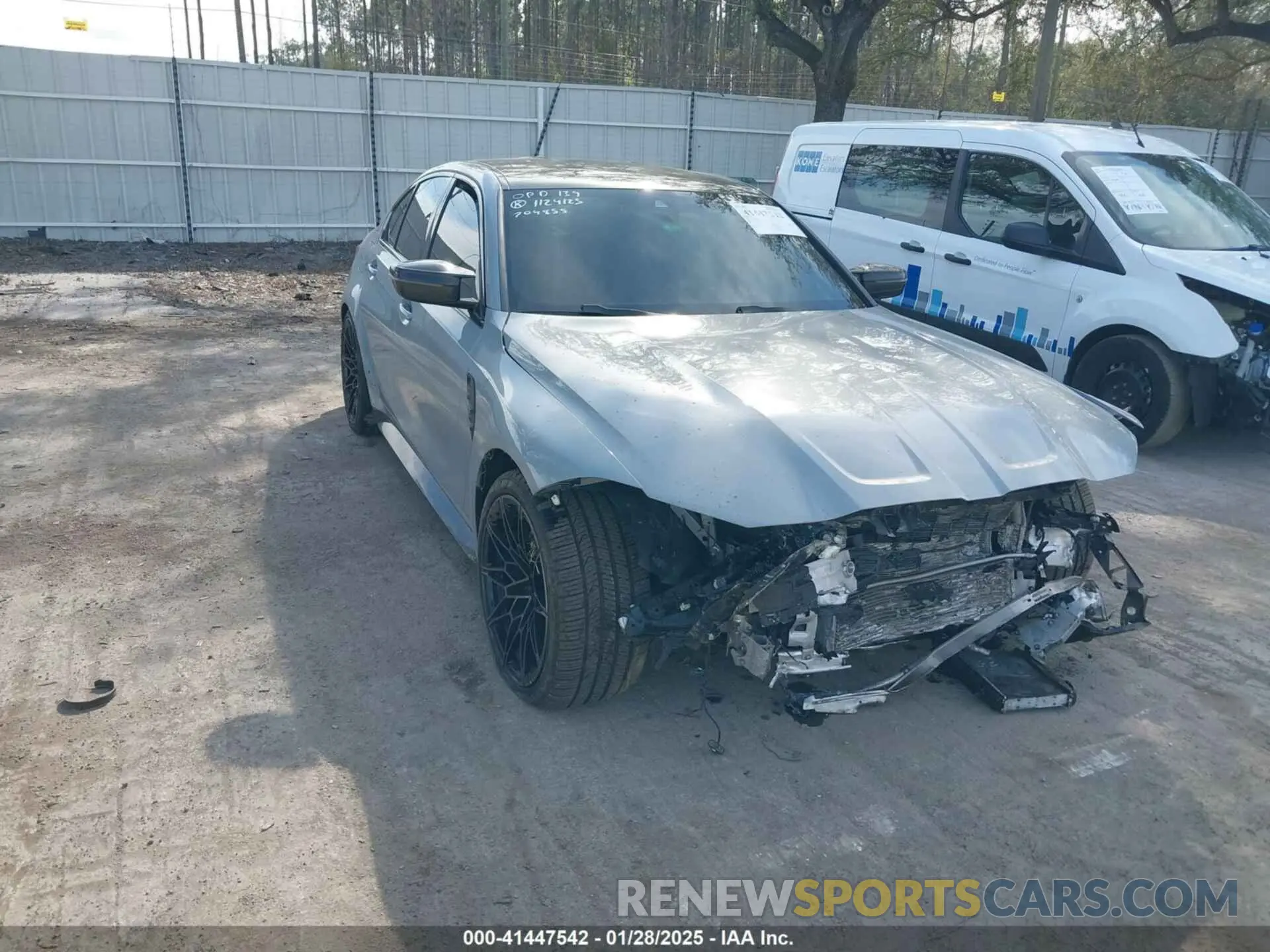 1 Photograph of a damaged car WBS33AY09MFK88160 BMW M3 2021
