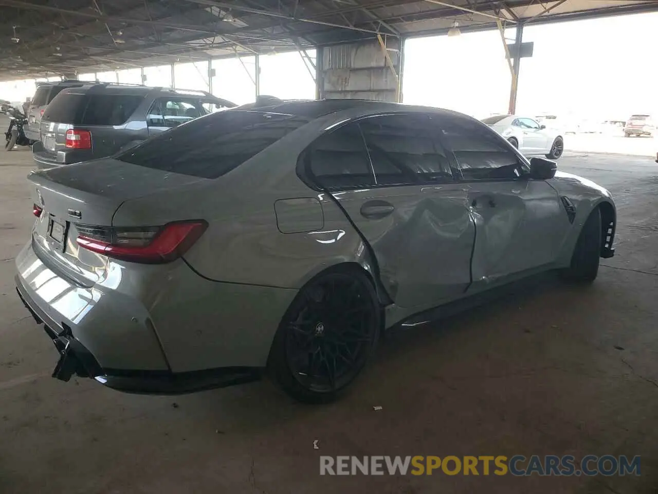 3 Photograph of a damaged car WBS33AY09MFL12408 BMW M3 2021