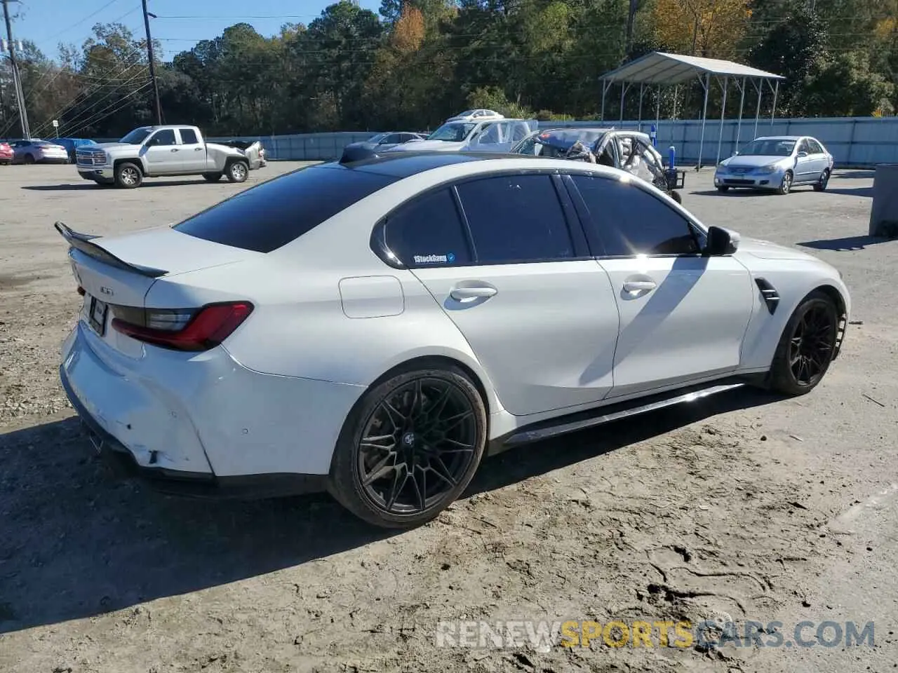 3 Photograph of a damaged car WBS53AY03MFL44022 BMW M3 2021