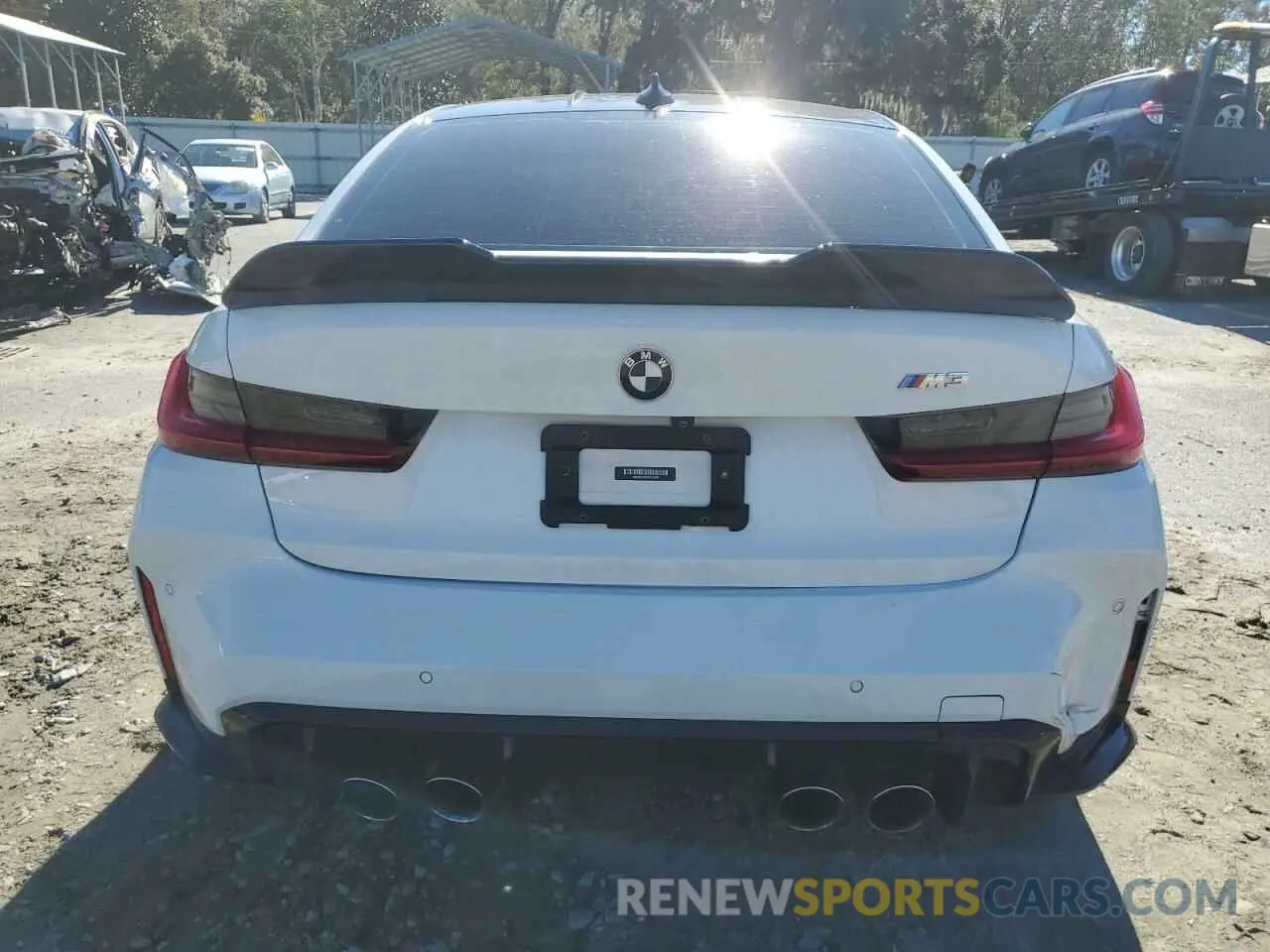 6 Photograph of a damaged car WBS53AY03MFL44022 BMW M3 2021