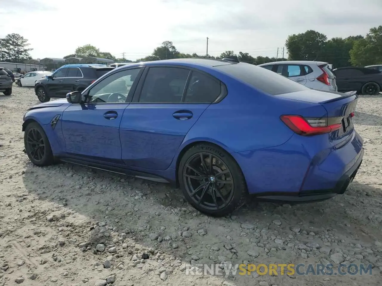 2 Photograph of a damaged car WBS53AY07MFL43939 BMW M3 2021
