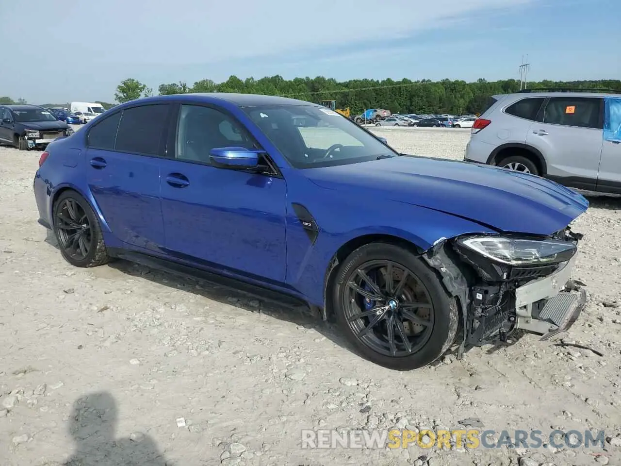 4 Photograph of a damaged car WBS53AY07MFL43939 BMW M3 2021