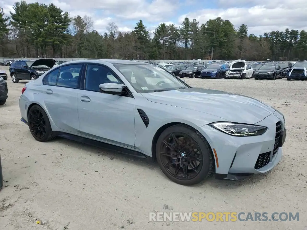 4 Photograph of a damaged car WBS53AY08MFL00775 BMW M3 2021