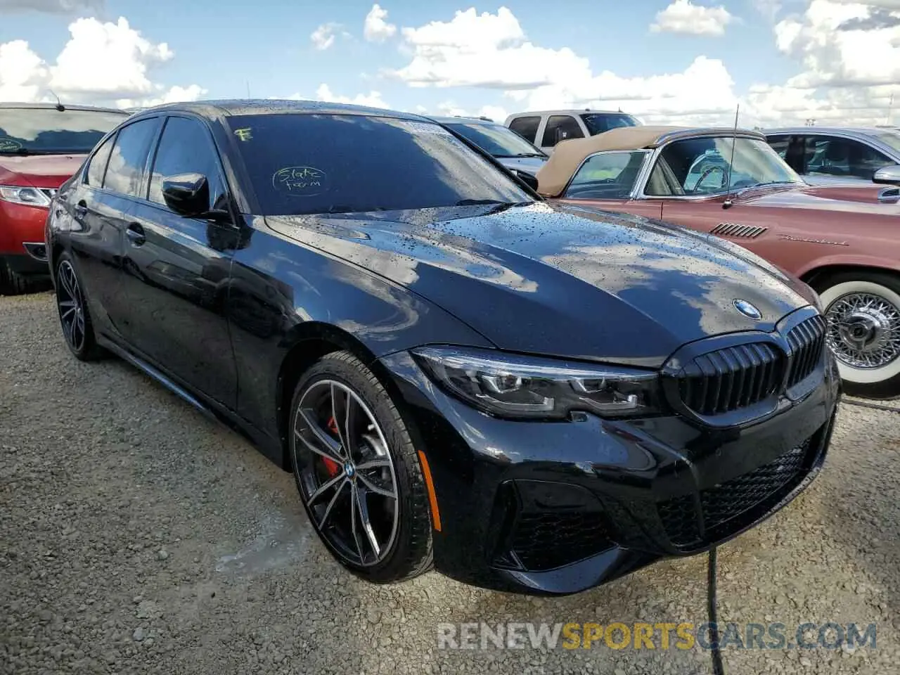 1 Photograph of a damaged car 3MW5U7J01N8C43151 BMW M3 2022