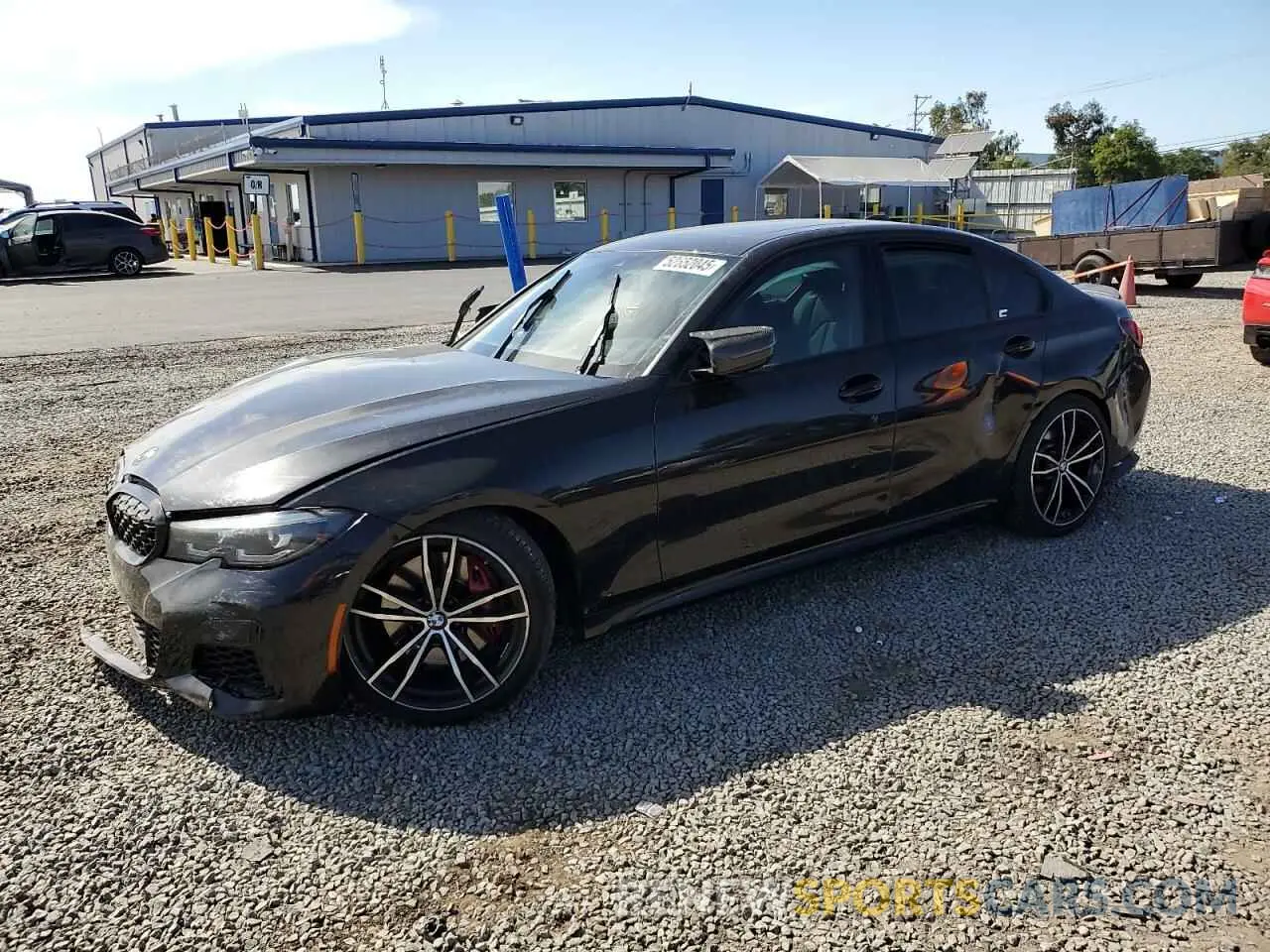 1 Photograph of a damaged car 3MW5U7J03N8C60646 BMW M3 2022