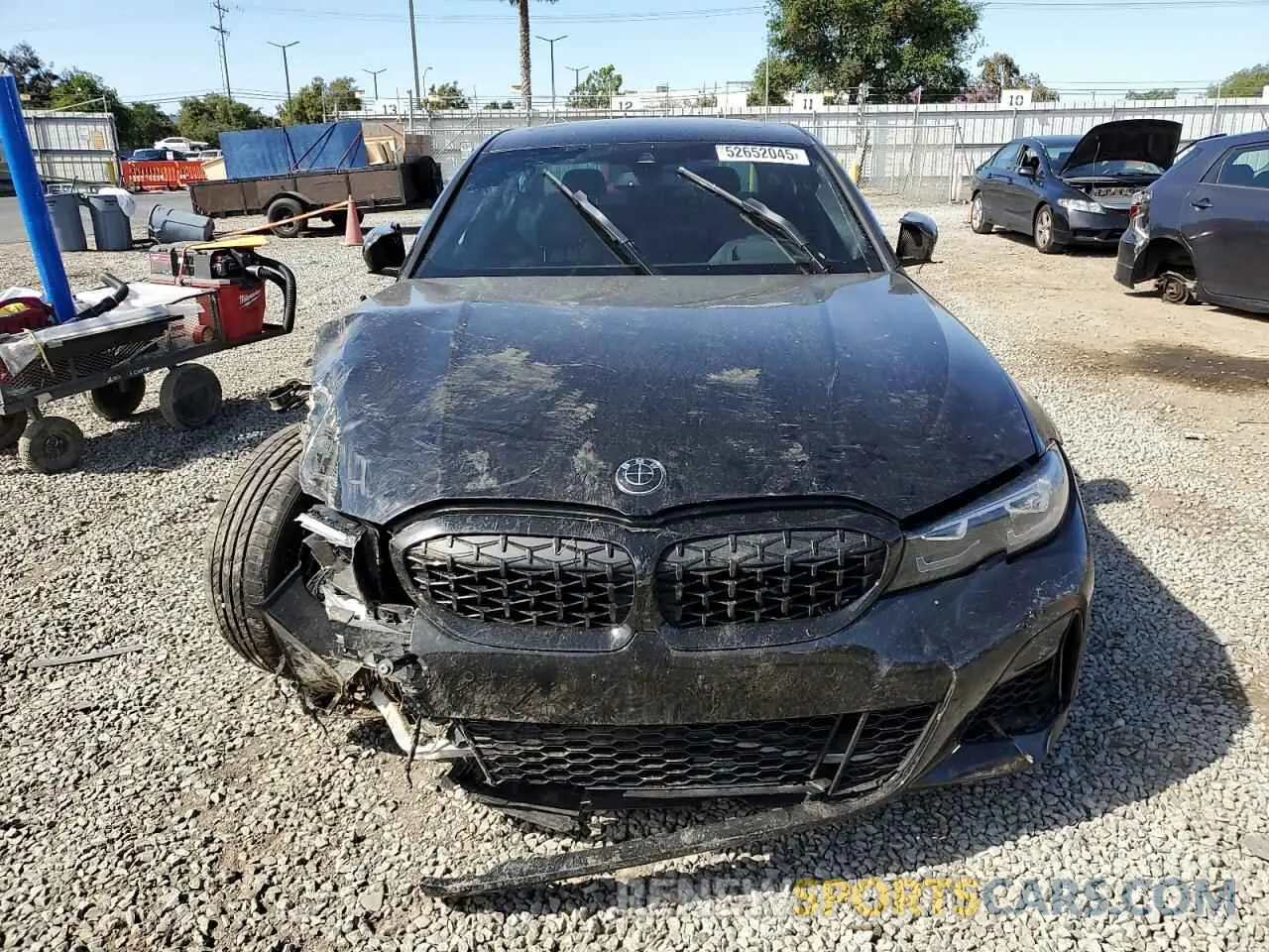 5 Photograph of a damaged car 3MW5U7J03N8C60646 BMW M3 2022