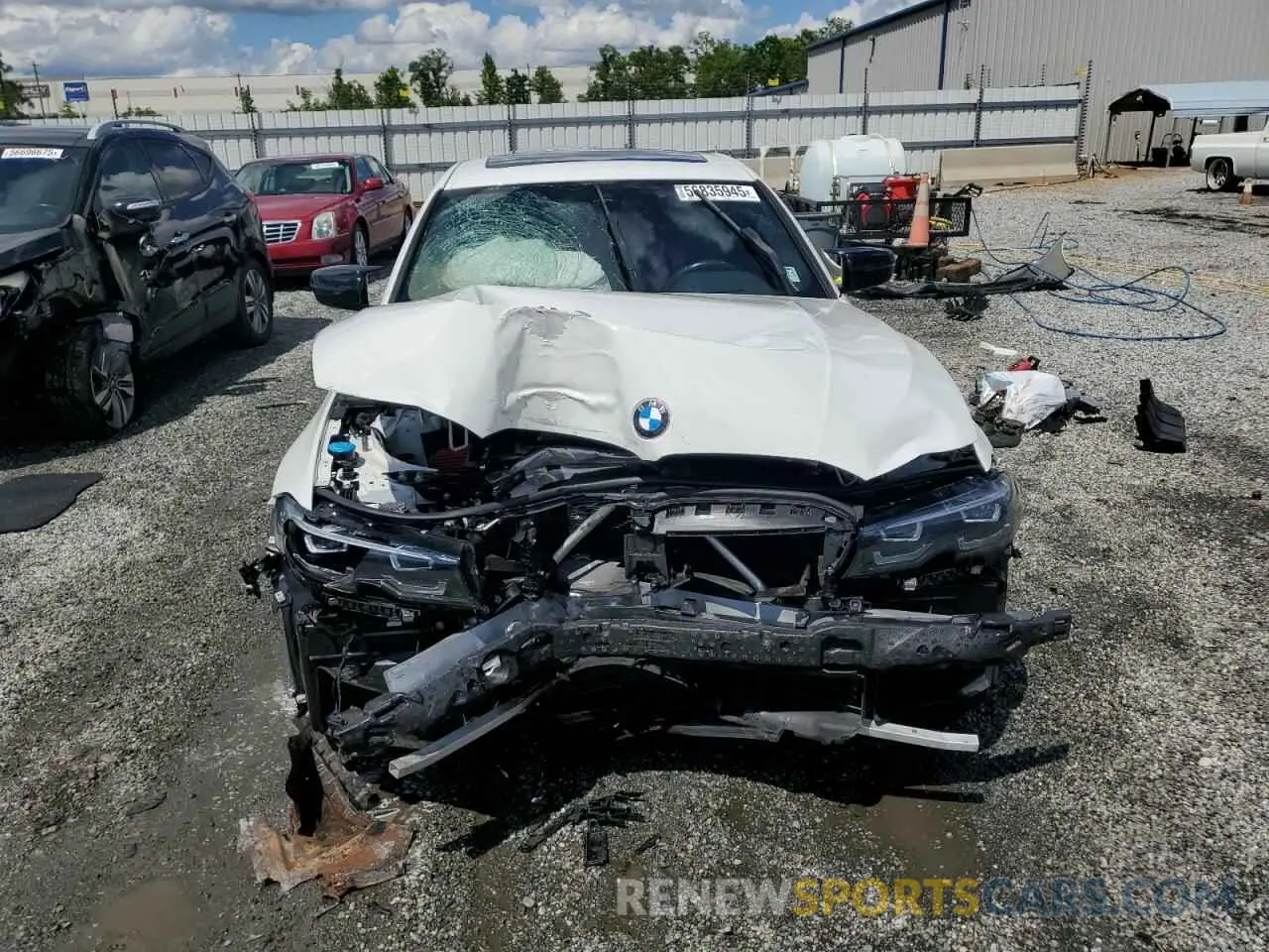 5 Photograph of a damaged car 3MW5U7J03N8C73932 BMW M3 2022