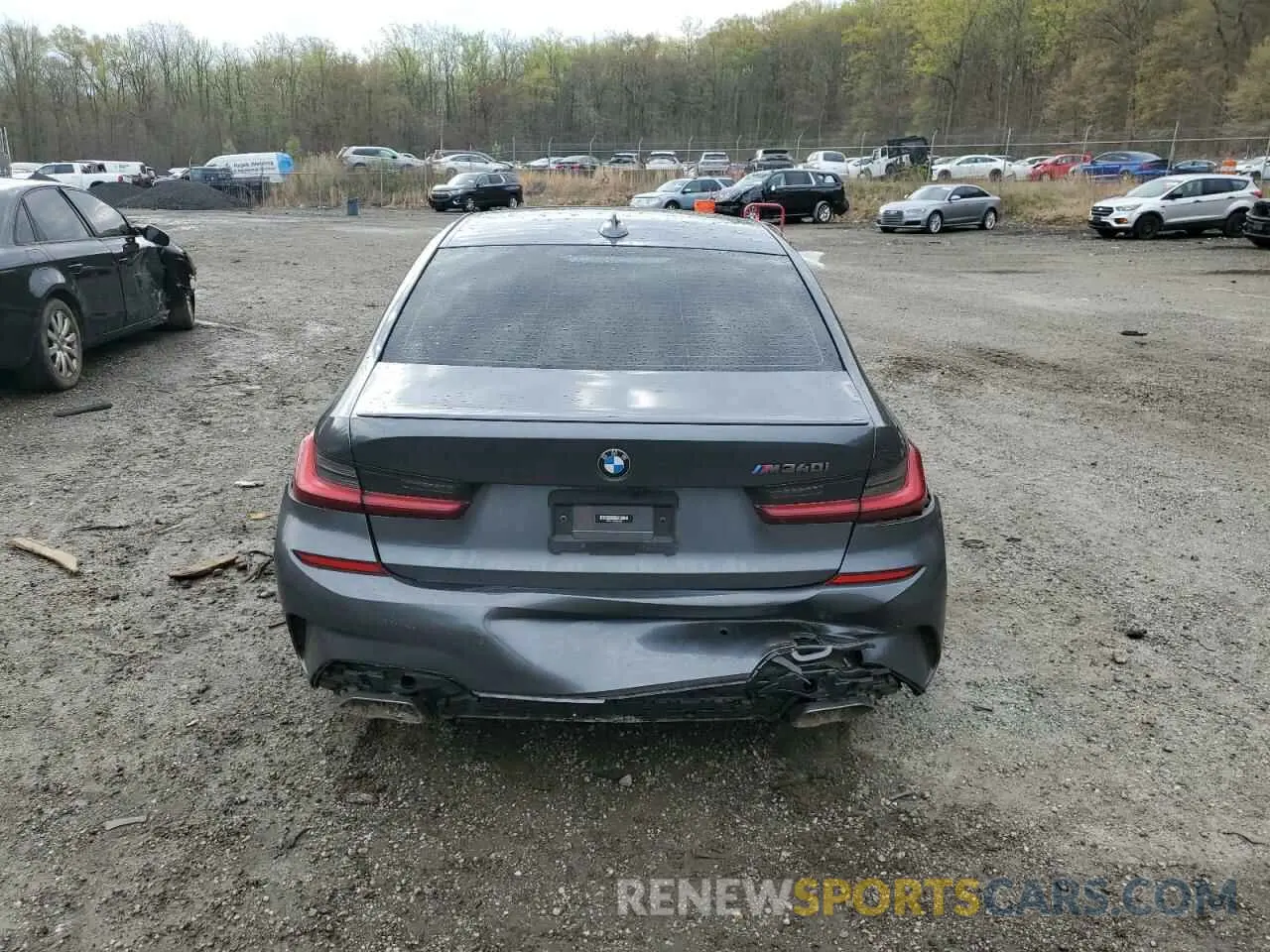 6 Photograph of a damaged car 3MW5U7J06N8C46790 BMW M3 2022