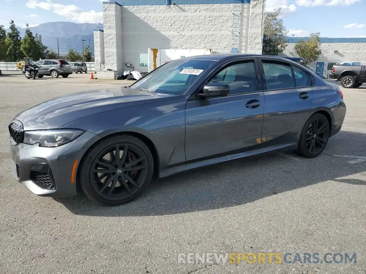 1 Photograph of a damaged car 3MW5U7J09N8C28073 BMW M3 2022