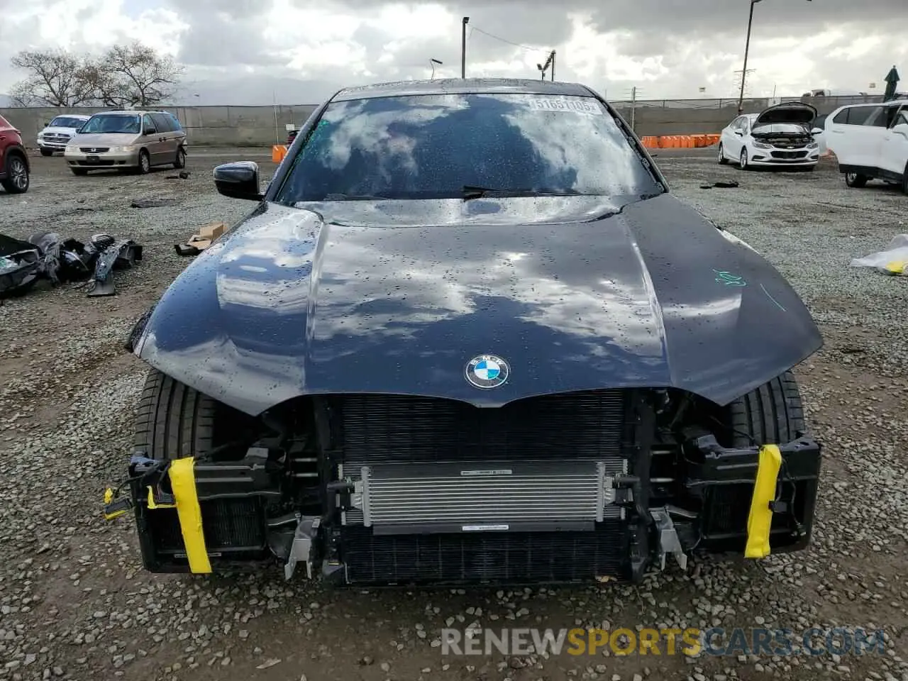 5 Photograph of a damaged car 3MW5U7J09N8C43110 BMW M3 2022