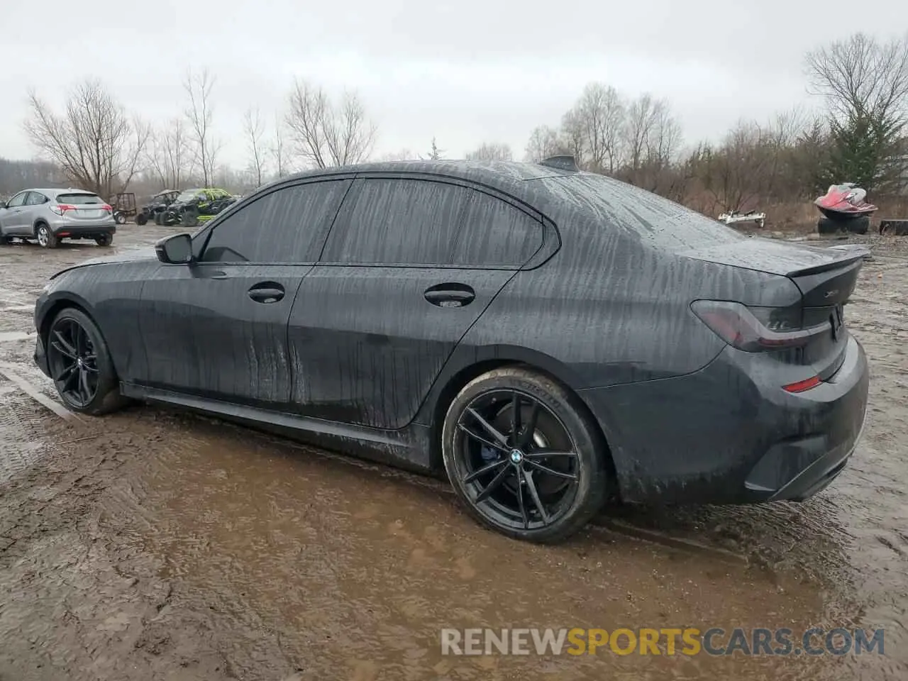 2 Photograph of a damaged car 3MW5U9J01N8C39211 BMW M3 2022