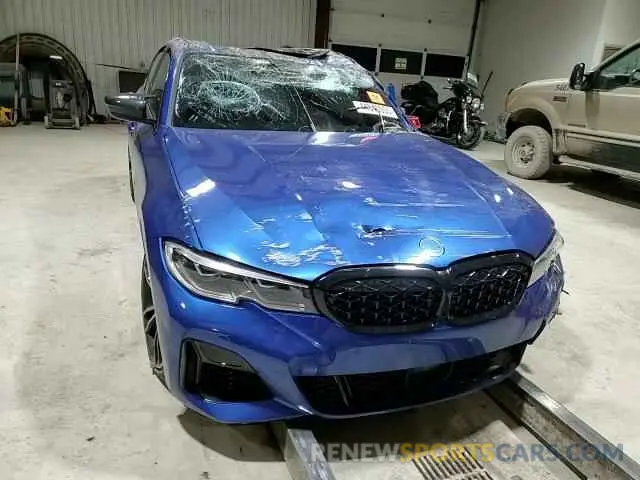 10 Photograph of a damaged car 3MW5U9J03N8C42806 BMW M3 2022