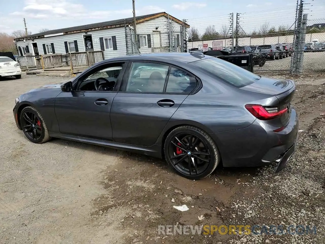 2 Photograph of a damaged car 3MW5U9J06N8C67957 BMW M3 2022