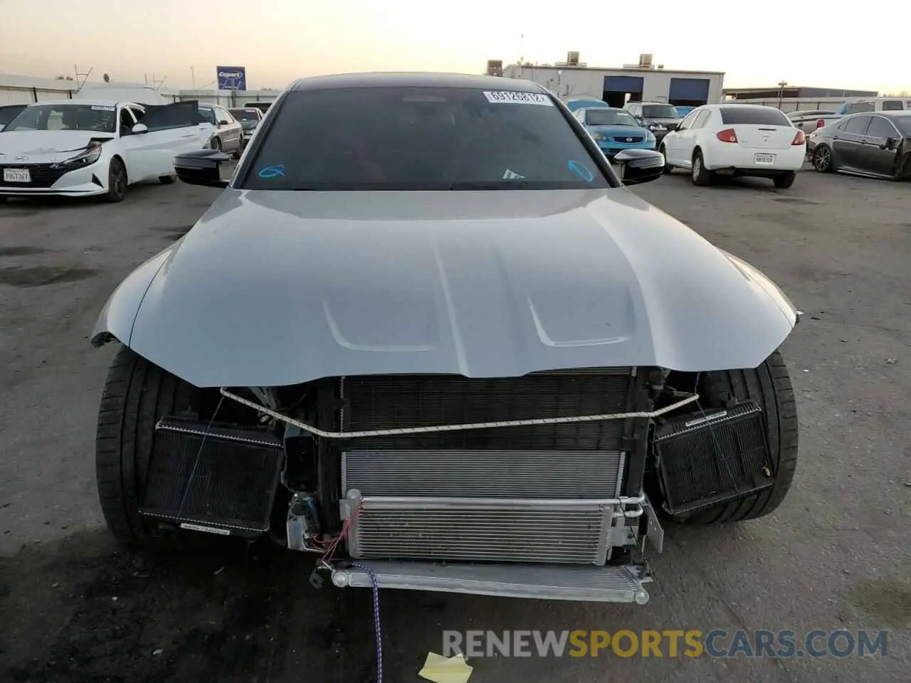 5 Photograph of a damaged car WBS33AY02NFL74430 BMW M3 2022