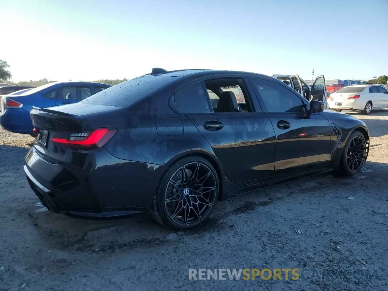 3 Photograph of a damaged car WBS33AY03NFM95967 BMW M3 2022