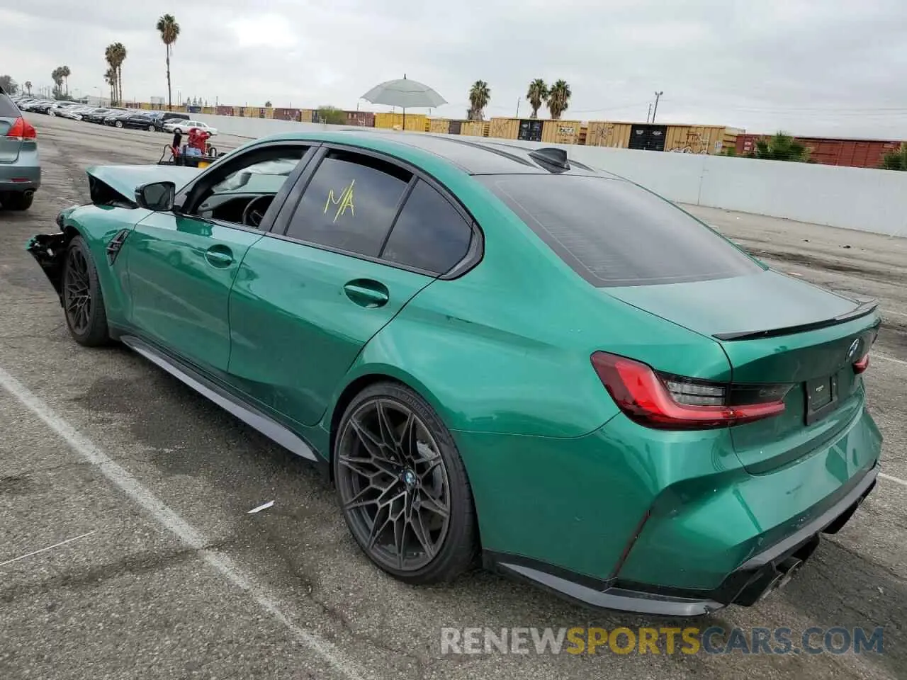 3 Photograph of a damaged car WBS33AY04NFM05919 BMW M3 2022