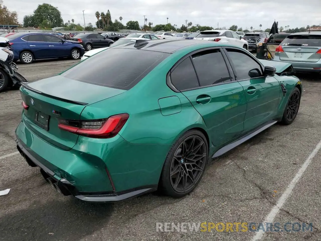 4 Photograph of a damaged car WBS33AY04NFM05919 BMW M3 2022