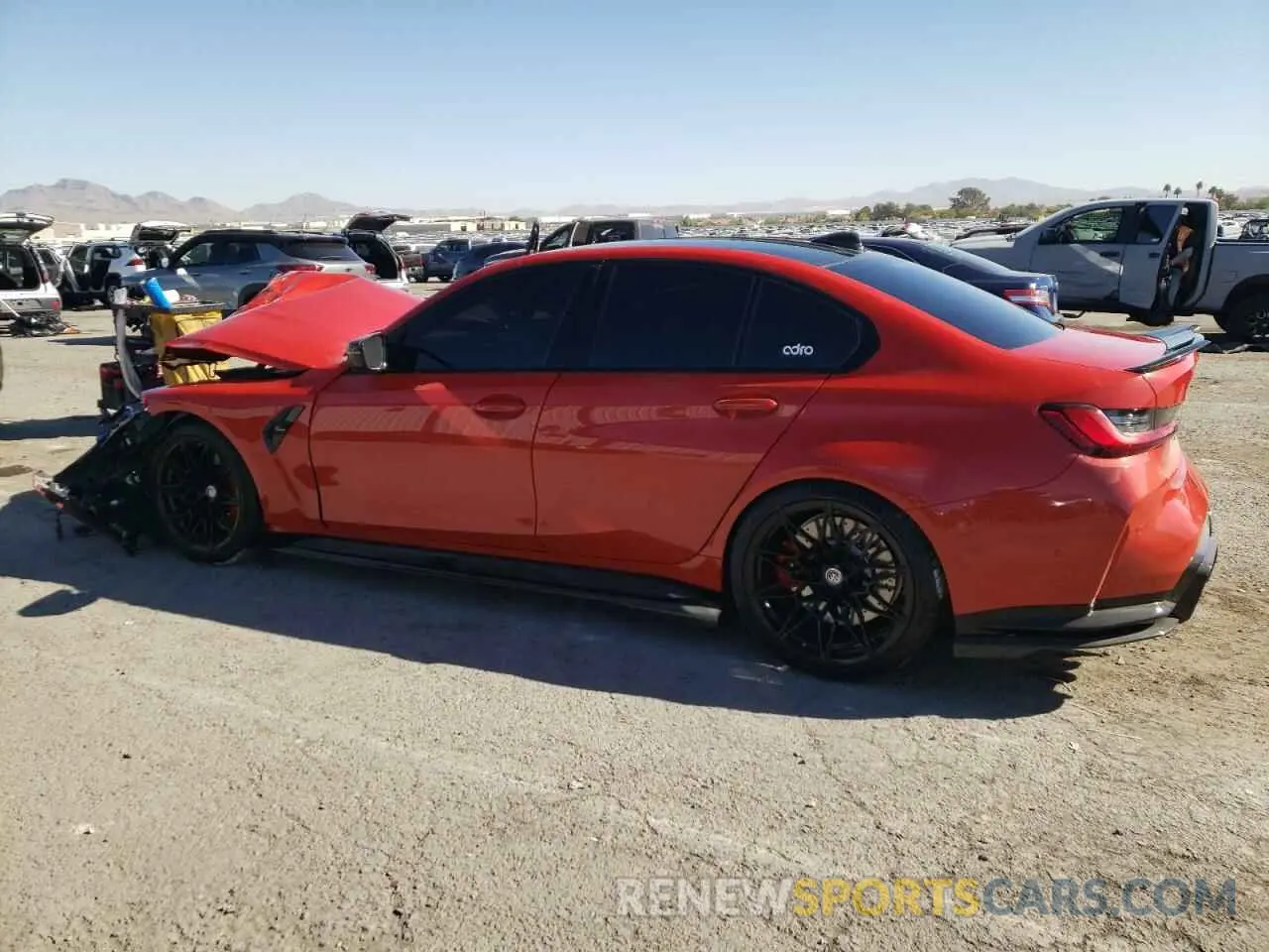 2 Photograph of a damaged car WBS33AY07NFN05898 BMW M3 2022