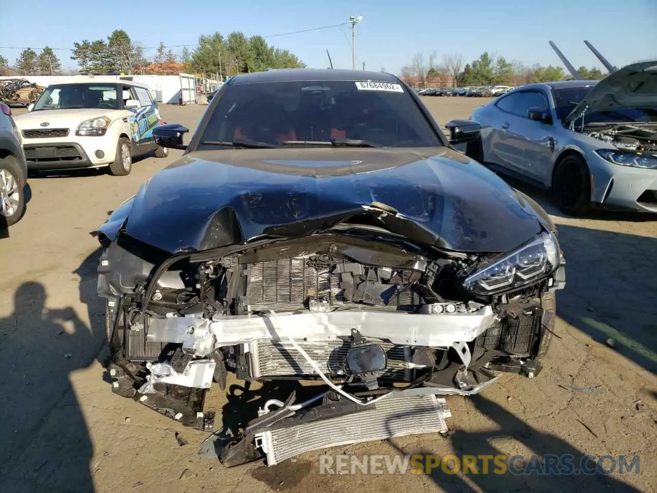 5 Photograph of a damaged car WBS43AY02NFM58560 BMW M3 2022