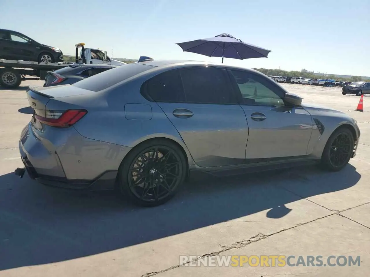 3 Photograph of a damaged car WBS43AY03NFM63783 BMW M3 2022
