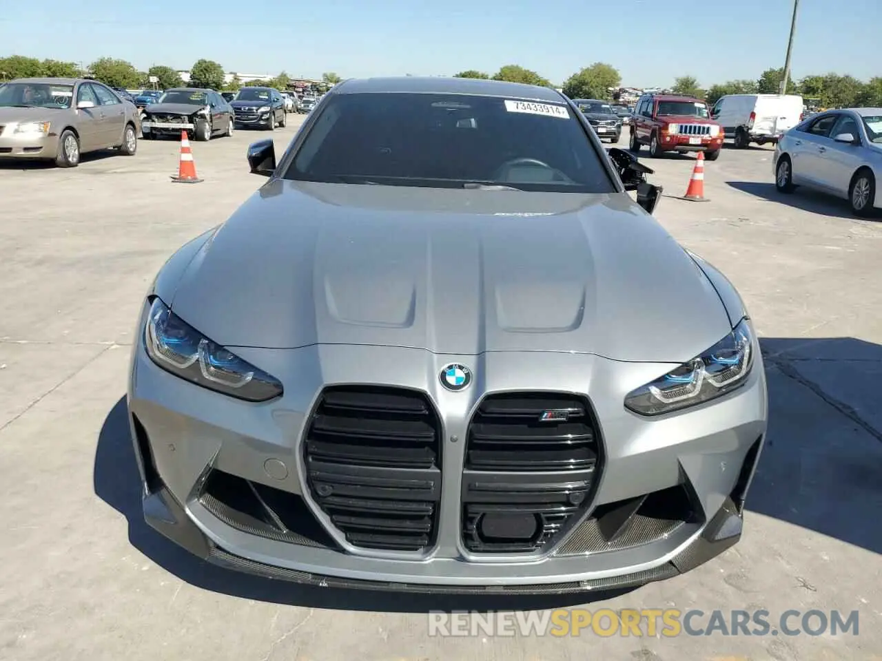 5 Photograph of a damaged car WBS43AY03NFM63783 BMW M3 2022