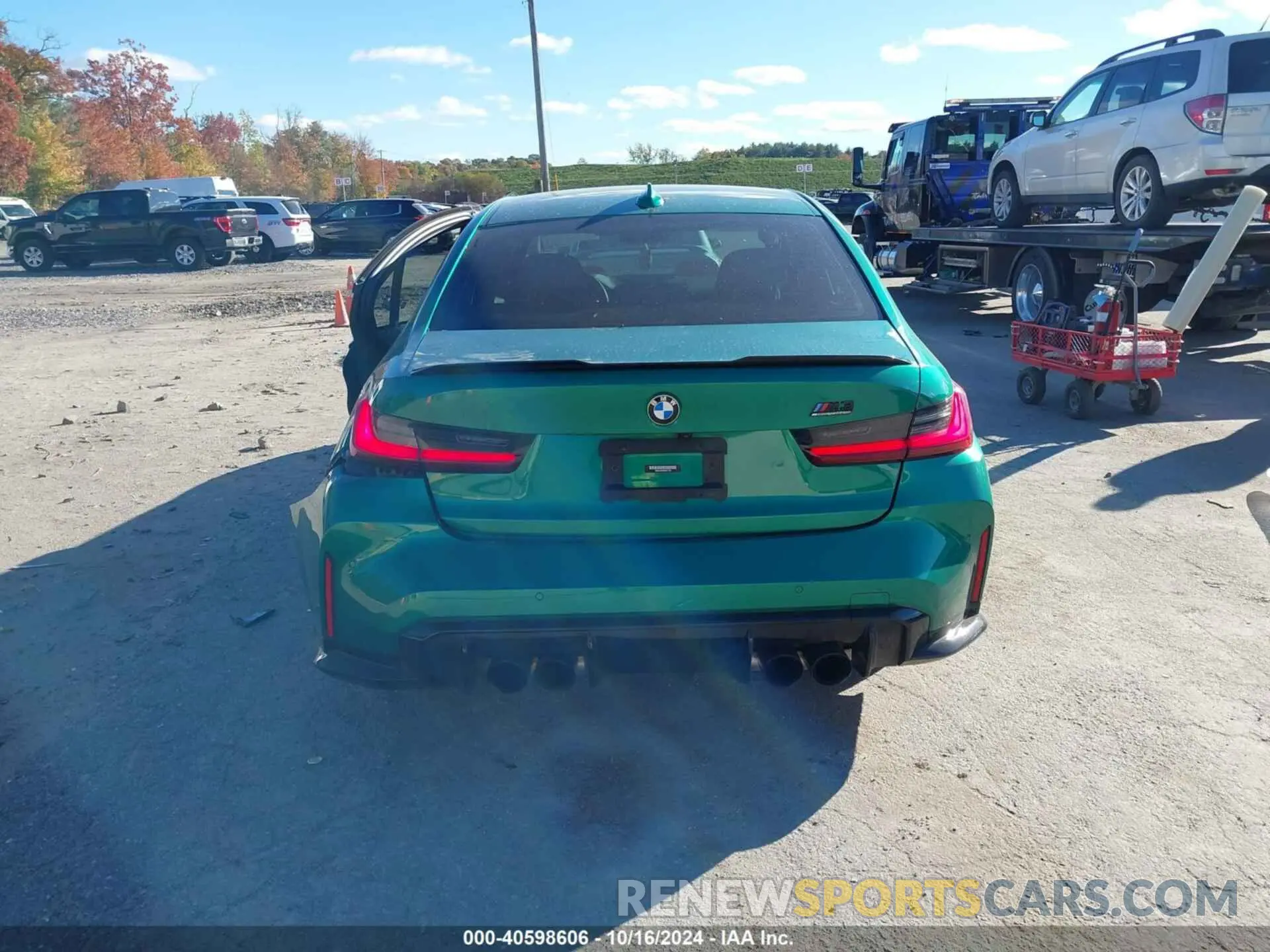 16 Photograph of a damaged car WBS43AY06NFM11726 BMW M3 2022