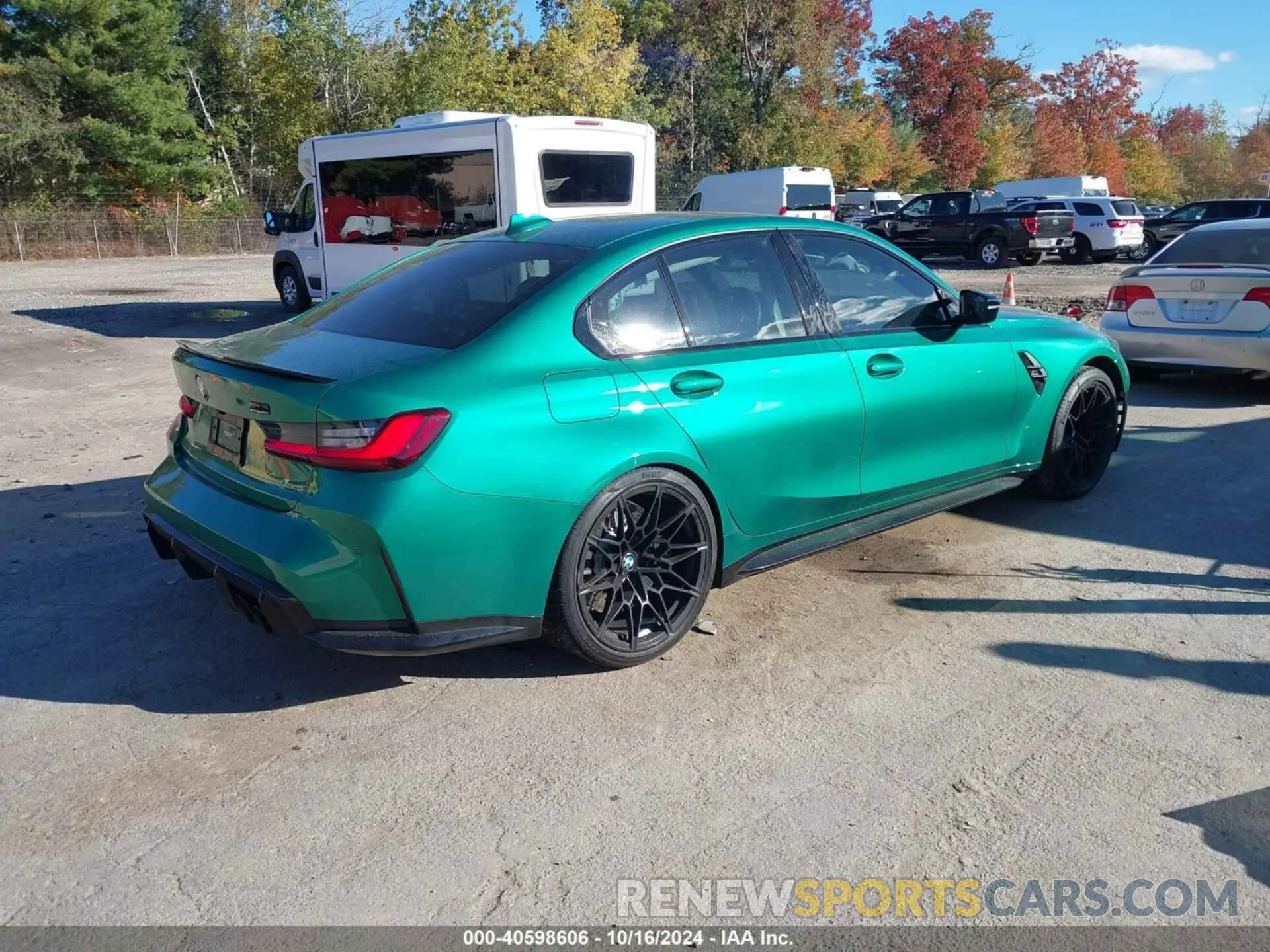 4 Photograph of a damaged car WBS43AY06NFM11726 BMW M3 2022