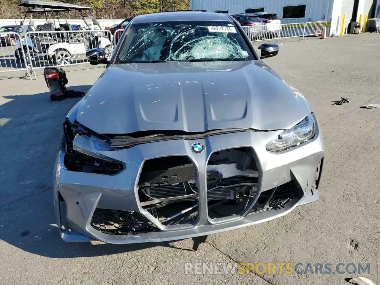 5 Photograph of a damaged car WBS43AY08NFM50916 BMW M3 2022