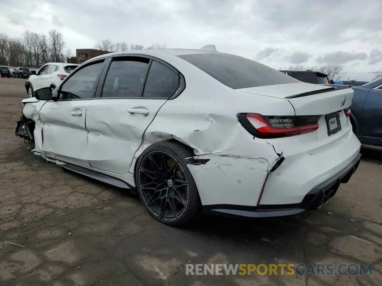 2 Photograph of a damaged car WBS43AY08NFM90896 BMW M3 2022