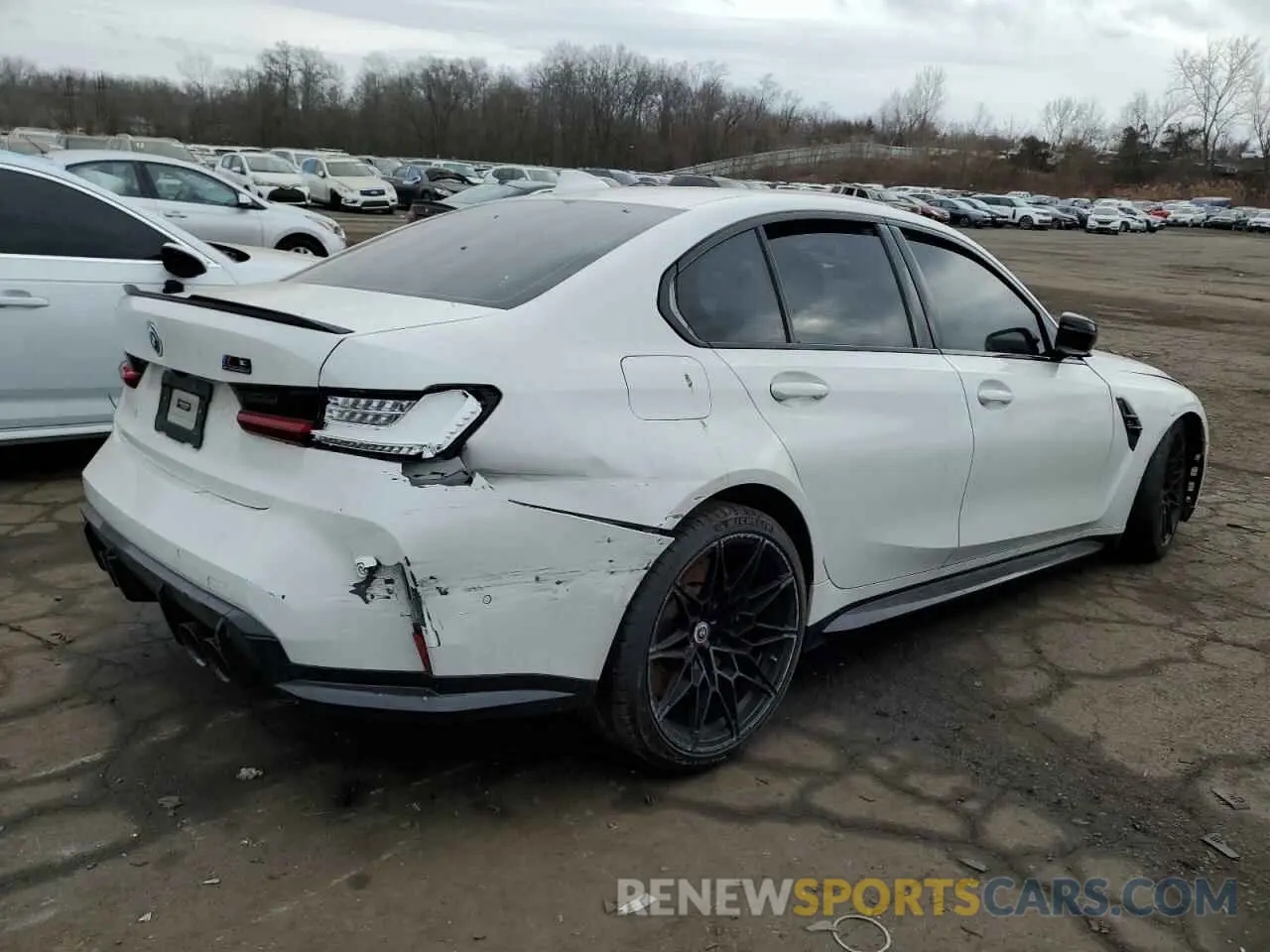3 Photograph of a damaged car WBS43AY08NFM90896 BMW M3 2022