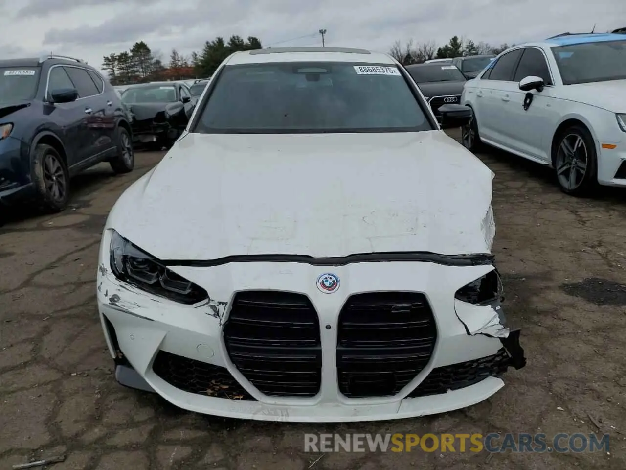 5 Photograph of a damaged car WBS43AY08NFM90896 BMW M3 2022