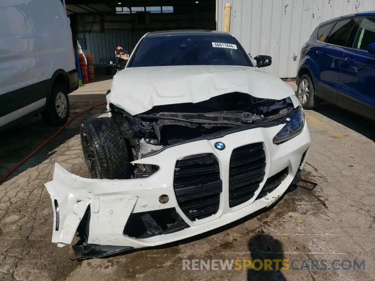 5 Photograph of a damaged car WBS43AY09NFM43859 BMW M3 2022